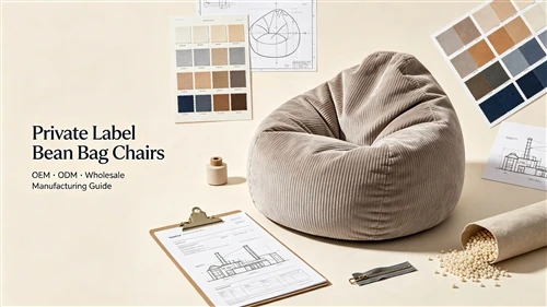 Nhãn hiệu riêng & Ghế túi đậu OEM: Mở rộng thương hiệu nội thất của bạn với n...